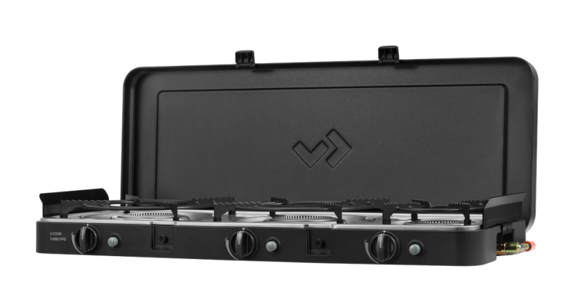 Vařič s plotýnkami 3 Cook Turbo Deluxe, 30 mbar