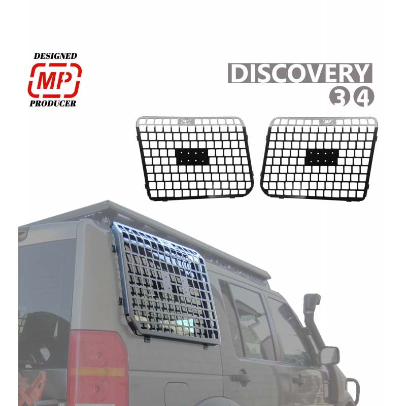 kryt bočních oken Land Rover Discovery 3 a 4