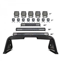 Sport bar 2.0 rám na korbu s elektrický sklápěným držákem světel Amarok, Gladiator
