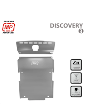 Přední ochrana pro Land Rover Discovery III (2005-2009) zin