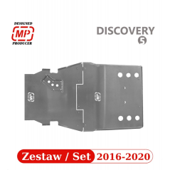 Hliníkové kryty motora, prevodovky a redukčnej prevodovky Discovery 5 (2016-2020)