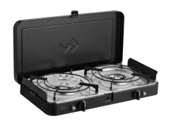 Vařič dvouplotýnkový kempingový Turbo Deluxe FFD / 30mbar
