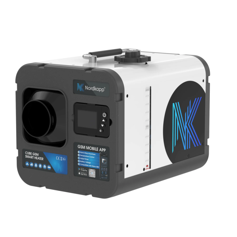Teplovzdušný ohrievač v krabici Cube 8 kw GSM NORDKAPP