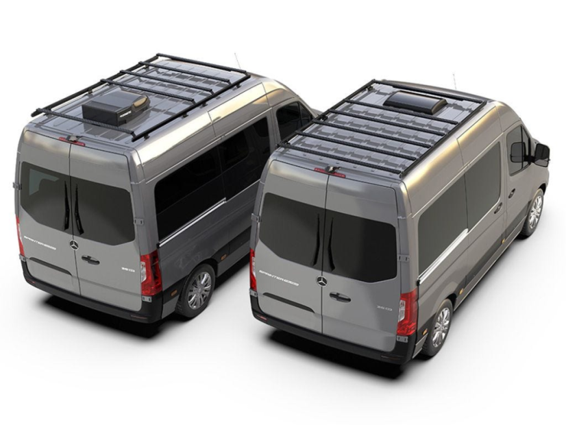 Sada nosičů Mercedes-Benz Sprinter (L1H2/128“ SWB/vysoká střecha) (2006-současnost) Slimpro Van Rack Kit