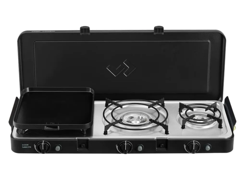 Varná doska Turbo Deluxe s 3 platničkami / 50mbar