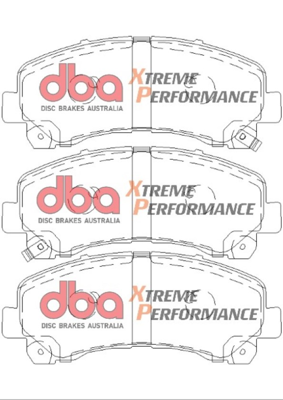 Brzdové destičky ISUZU D-MAX Xtreme Performance