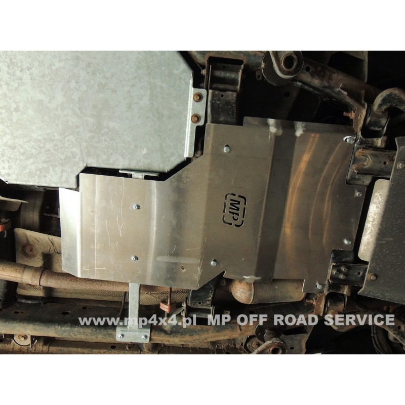 Kryt převodovky a přídavné převodovky hliník Land Rover D4 + D3 velký