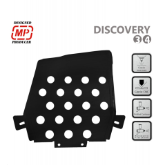 Kryt zadního diferenciálu černá barva Land Rover Discovery 4/3